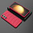 Funda Silicona Carcasa Goma Line KC2 para Samsung Galaxy S23 Plus 5G Rojo
