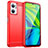 Funda Silicona Carcasa Goma Line MF1 para Xiaomi Redmi 10 5G Rojo
