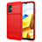 Funda Silicona Carcasa Goma Line MF1 para Xiaomi Redmi 11 Prime 4G Rojo