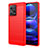 Funda Silicona Carcasa Goma Line MF1 para Xiaomi Redmi Note 12 Pro+ Plus 5G Rojo