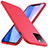 Funda Silicona Carcasa Goma Line para Apple iPhone 11 Pro Max Rojo