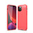 Funda Silicona Carcasa Goma Line para Apple iPhone 12 Pro Rojo