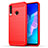 Funda Silicona Carcasa Goma Line para Huawei Y7p Rojo