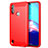 Funda Silicona Carcasa Goma Line para Motorola Moto E6s (2020) Rojo