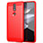 Funda Silicona Carcasa Goma Line para Nokia 2.4 Rojo