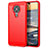Funda Silicona Carcasa Goma Line para Nokia 5.3 Rojo