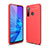 Funda Silicona Carcasa Goma Line para Realme 5i Rojo