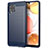 Funda Silicona Carcasa Goma Line para Samsung Galaxy A42 5G Azul