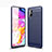 Funda Silicona Carcasa Goma Line para Samsung Galaxy A51 5G Azul
