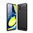 Funda Silicona Carcasa Goma Line para Samsung Galaxy A71 5G Negro