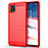 Funda Silicona Carcasa Goma Line para Samsung Galaxy A81 Rojo