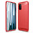 Funda Silicona Carcasa Goma Line para Samsung Galaxy F52 5G Rojo