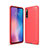 Funda Silicona Carcasa Goma Line para Xiaomi Mi 9 Pro Rojo