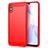 Funda Silicona Carcasa Goma Line para Xiaomi Redmi 9AT Rojo