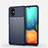 Funda Silicona Carcasa Goma Line S01 para Samsung Galaxy A71 5G Azul