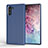 Funda Silicona Carcasa Goma Line S01 para Samsung Galaxy Note 10 5G Azul