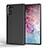 Funda Silicona Carcasa Goma Line S01 para Samsung Galaxy Note 10 5G Negro