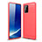 Funda Silicona Carcasa Goma Line WL1 para Samsung Galaxy S10 Lite Rojo