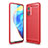 Funda Silicona Carcasa Goma Line WL1 para Xiaomi Mi 10T Pro 5G Rojo