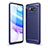 Funda Silicona Carcasa Goma Line WL1 para Xiaomi Poco X3 NFC Azul