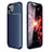 Funda Silicona Carcasa Goma Twill para Apple iPhone 13 Mini Azul