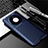 Funda Silicona Carcasa Goma Twill para Huawei Mate 40 Pro+ Plus Azul