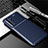 Funda Silicona Carcasa Goma Twill para Huawei P40 Lite 5G Azul