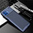 Funda Silicona Carcasa Goma Twill para Motorola Moto G 5G Plus Azul