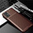 Funda Silicona Carcasa Goma Twill para Motorola Moto G9 Plus Marron