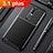 Funda Silicona Carcasa Goma Twill para Nokia 3.1 Plus Negro