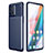 Funda Silicona Carcasa Goma Twill para Oppo Find X3 Pro 5G Azul