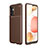 Funda Silicona Carcasa Goma Twill para Samsung Galaxy A32 5G Marron