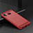 Funda Silicona Carcasa Goma Twill para Samsung Galaxy A6s Rojo