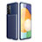 Funda Silicona Carcasa Goma Twill para Samsung Galaxy A82 5G Azul