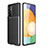 Funda Silicona Carcasa Goma Twill para Samsung Galaxy M54 5G Negro