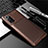 Funda Silicona Carcasa Goma Twill para Samsung Galaxy Note 20 5G Marron