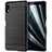 Funda Silicona Carcasa Goma Twill para Sony Xperia L3 Negro