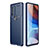 Funda Silicona Carcasa Goma Twill S01 para Motorola Moto G71 5G Azul