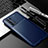 Funda Silicona Carcasa Goma Twill S01 para Oppo Reno6 Pro 5G Azul