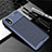 Funda Silicona Carcasa Goma Twill S01 para Samsung Galaxy A01 Core Azul