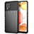 Funda Silicona Carcasa Goma Twill S01 para Samsung Galaxy A42 5G Negro