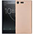 Funda Silicona Carcasa Goma Twill S01 para Sony Xperia XZ1 Compact Oro