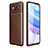 Funda Silicona Carcasa Goma Twill S01 para Xiaomi Poco X3 Pro Marron