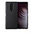 Funda Silicona Carcasa Goma Twill T01 para Sony Xperia 1 Negro