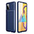 Funda Silicona Carcasa Goma Twill WL1 para Samsung Galaxy M51 Azul