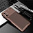 Funda Silicona Carcasa Goma Twill Y01 para Huawei Honor X10 Max 5G Marron