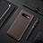 Funda Silicona Carcasa Goma Twill Y02 para Samsung Galaxy S10 Marron