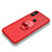 Funda Silicona Carcasa Ultrafina Goma con Anillo de dedo Soporte para Xiaomi Mi 8 SE Rojo