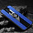 Funda Silicona Carcasa Ultrafina Goma con Magnetico Anillo de dedo Soporte A01 para Realme X2 Pro Azul