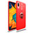 Funda Silicona Carcasa Ultrafina Goma con Magnetico Anillo de dedo Soporte JM1 para Samsung Galaxy A40 Rojo